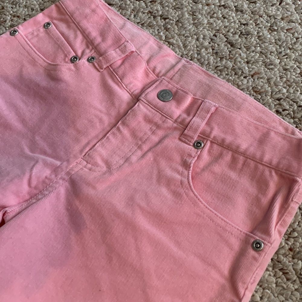 Lilly Pulitzer Pink Corduroy Pant Girl size 12 NWT (R) - Picture 4 of 8